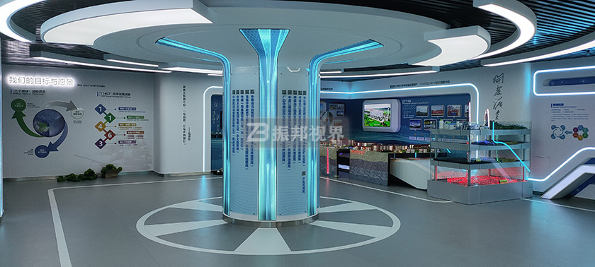 多媒體展廳空間設計效果圖