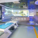 在各種多媒體互動展廳設計類型中，有哪些常見的主題展廳？