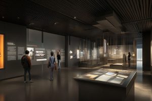 廉政教育展廳巧妙運用多媒體技術，打造沉浸式體驗以強化廉潔教育。